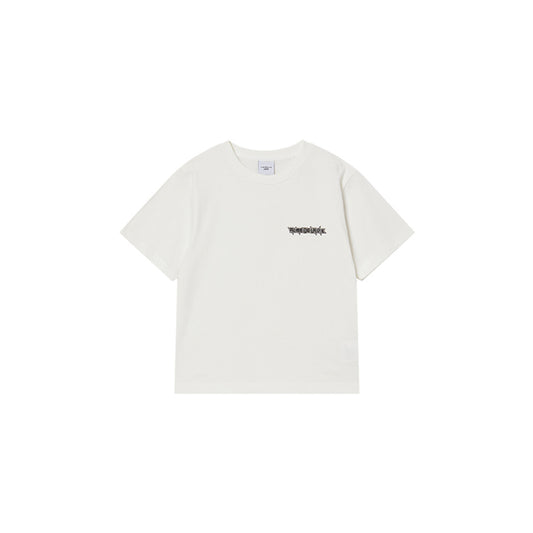 KIDS BLADE LOGO SHORT SLEEVE T-SHIRT CREAM