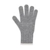 A LOGO EMBLEM EMBROIDERY KNIT GLOVES MELANGE