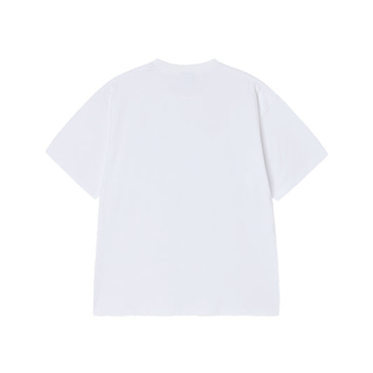 UNIVERSE DRAWING SHORT SLEEVE T-SHIRT WHITE