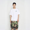 OUTLINE SCRIPT LOGO SHORT SLEEVE T-SHIRT WHITE