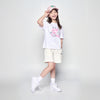KIDS UNIVERSE DRAWING SHORT SLEEVE T-SHIRT WHITE