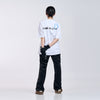 A LOGO EMBLEM EMBROIDERY KNIT GLOVES BLACK