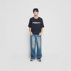 SIMPLE BOLD LOGO SHORT SLEEVE T-SHIRT BLACK