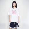 UNIVERSE DRAWING SHORT SLEEVE T-SHIRT WHITE