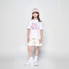 KIDS UNIVERSE DRAWING SHORT SLEEVE T-SHIRT WHITE
