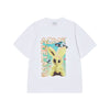 REAL ALIEN FUZZY RABBIT SHORT SLEEVE T-SHIRT WHITE