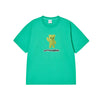 ALIEN BEAR SHORT SLEEVE T-SHIRT LIGHT GREEN