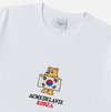 ADLV BEAR FOR KOREA SHORT SLEEVE T-SHIRT WHITE