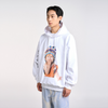 BABY FACE INDIAN BOY HOODIE WHITE