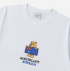 ADLV BEAR FOR AUSTRALIA SHORT SLEEVE T-SHIRT WHITE