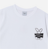 NEWSPAPER RABBIT SHORT SLEEVE T-SHIRT WHITE