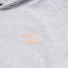 [acmé de la vie X HOSHI]  ROUND SCRIPT BOUCLE LOGO HOODIE GREY