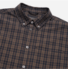 EMBO LOGO OVERSIZE CHECK SHIRTS BLACK