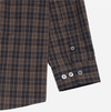 EMBO LOGO OVERSIZE CHECK SHIRTS BLACK
