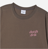 OUTLINE SCRIPT LOGO SHORT SLEEVE T-SHIRT COCOA