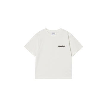 KIDS BLADE LOGO SHORT SLEEVE T-SHIRT CREAM