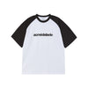 CONNECT LOGO RAGLAN SHORT SLEEVE T-SHIRT BLACK
