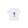 KIDS AC BEAR STATUE OF LIBERTY SHORT SLEEVE T-SHIRT WHITE