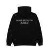ADLV BABY FACE HOODIE BLACK BUBBLE