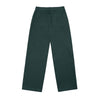 CIRCLE EMBROIDERED LOGO COTTON PANTS GREEN
