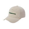 TUFT EMBROIDERY LOGO BALLCAP LIGHT BEIGE