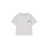 KIDS CLAY ALIEN SHORT SLEEVE T-SHIRT LIGHT GRAY