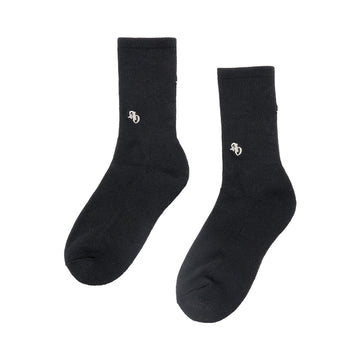 SMALL SYMBOL LOGO POINT SOCKS BLACK
