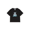 KIDS STAR BEAR SHORT SLEEVE T-SHIRT BLACK