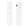 NOBLE LOGO SOCKS WHITE