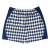 CONTRAST WOVEN SETUP SHORT PANTS CHECKS
