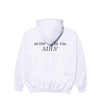 BABY FACE INDIAN BOY HOODIE WHITE