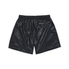 ADLV GLOSSY WOVEN SET UP SHORT PANTS BLACK