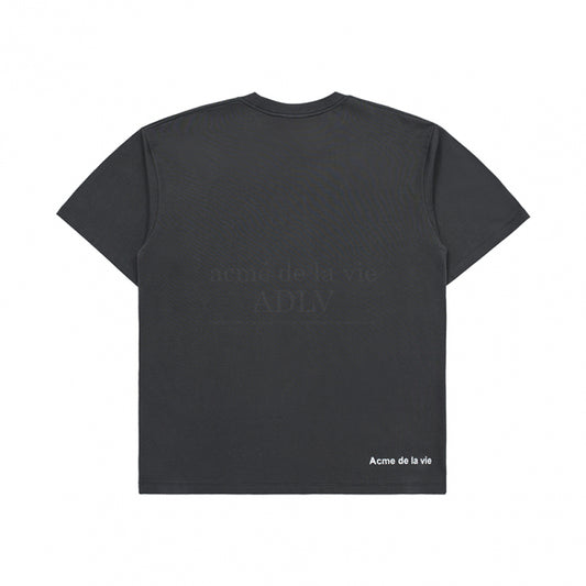 ADLV DIGITAL NOISE ARTWORK SHORT SLEEVE T-SHIRT CHARCOAL