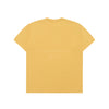 LAYER OLD SCHOOL PRINTING SHORT SLEEVE T-SHIRT YELLOW