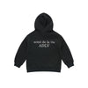KIDS BASIC LOGO HOODIE BLACK