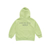 KIDS BASIC LOGO HOODIE LIGHT GREEN