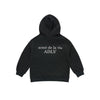 KIDS BABY FACE DONUT 1 HOODIE BLACK