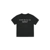 KIDS BASIC LOGO SHORT SLEEVE T-SHIRT BLACK