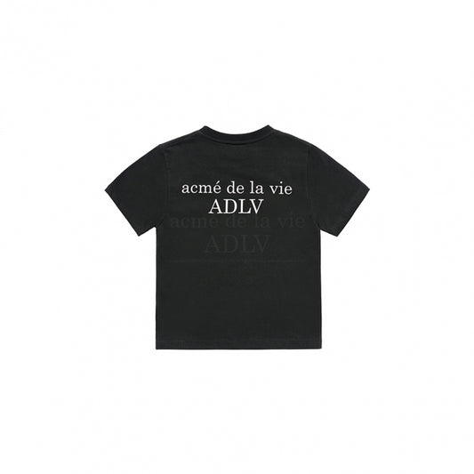 KIDS BASIC LOGO SHORT SLEEVE T-SHIRT BLACK