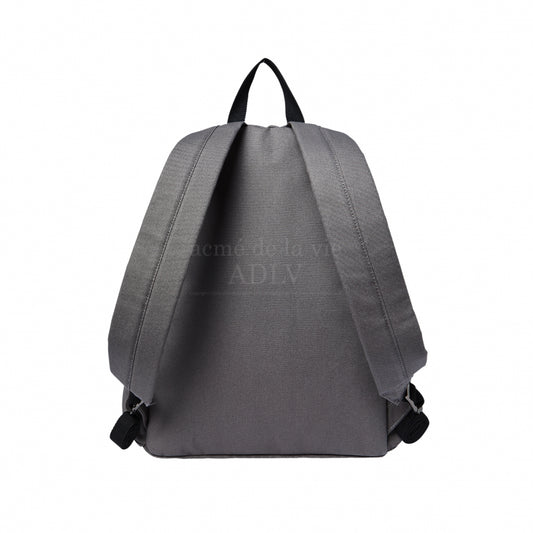 [acmé de la vie X HOSHI]  BASIC LOGO SIMPLE COTTON BACKPACK LIGHT KHAKI