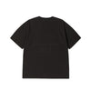 SPRAY OVERLAY LOGO SHORT SLEEVE T-SHIRT BLACK