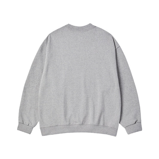 [acmé de la vie X HOSHI] BOX BASIC LOGO SWEATSHIRT MELANGE