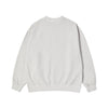 [acmé de la vie X HOSHI] PIGMENT BASIC LOGO SWEATSHIRT LIGHT GRAY