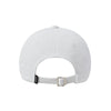 DAMAGE WASHING DENIM BALL CAP WHITE