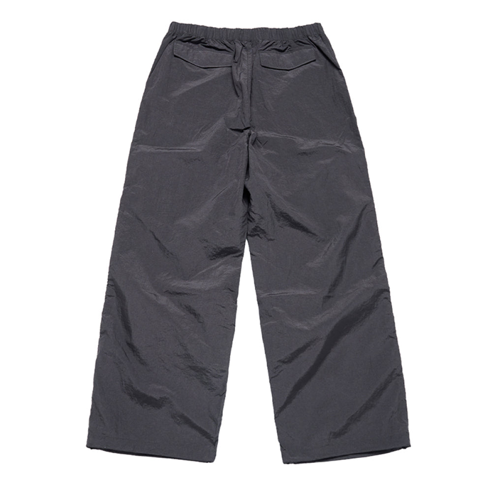 NYLON PARACHUTE PANTS CHARCOAL – ADLV Australia