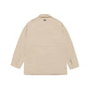 OVERSIZE FOUR POCKET WORK JACKET BEIGE