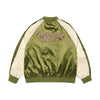 ROPE EMBO COLORATION BOMBER JACKET KHAKI