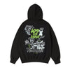 ALIEN UNIVERSE HOODIE BLACK