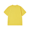 CARTOON CHINCHILLA SHORT SLEEVE T-SHIRT YELLOW