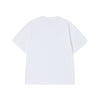 INK STAMP LOGO SHORT SLEEVE T-SHIRT WHITE